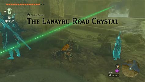 Zelda Tears Of The Kingdom Lanayru Road Crystal Guide