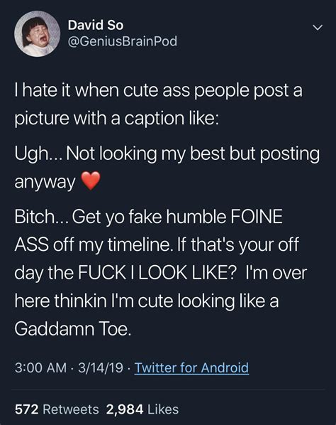 Shut Yo Ugly Fine Ass Up Rblackpeopletwitter