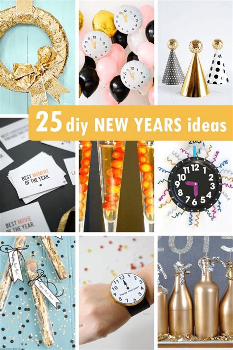 25 Awesome Diy New Years Eve Ideas For Your Holiday Party New Year