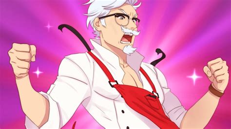 KFC THE ANIME THE SEQUEL I Love You Colonel Sanders A Finger Lickin