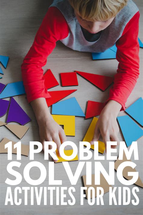 Critical Thinking 11 Problem Solving Activities For Kids