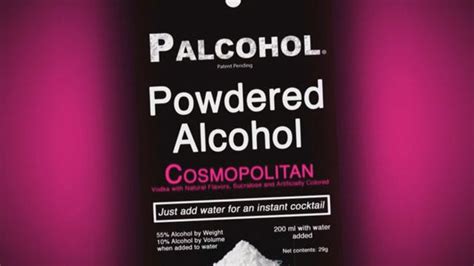 Some Ok Authorities Want To Outlaw Powdered Alcohol