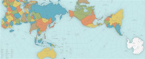 This Bizarre World Map Is So Crazily Accurate It Actually Folds Into A