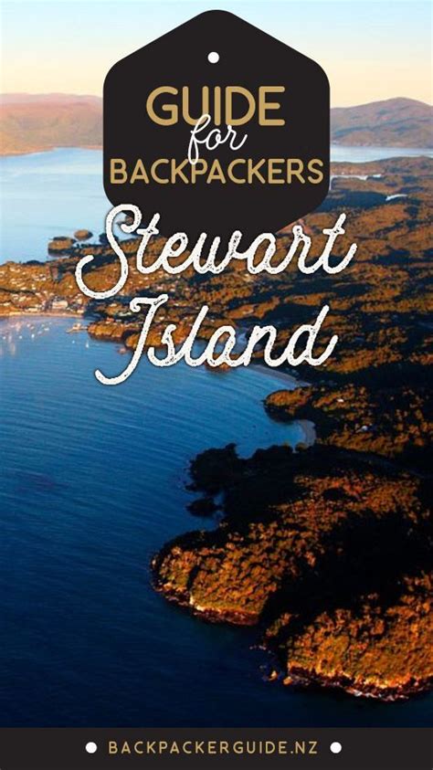 Stewart Island Guide For Backpackers Nz Pocket Guide 1 New Zealand