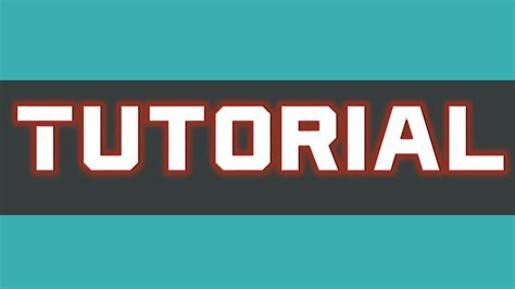 Tutorial Make A Custom Overlaybanner For Your Youtube Videos
