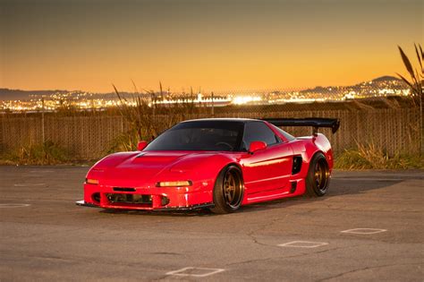 1991 Widebody Acura Nsx Has An Air Of Japanese Super Gt Racer About It