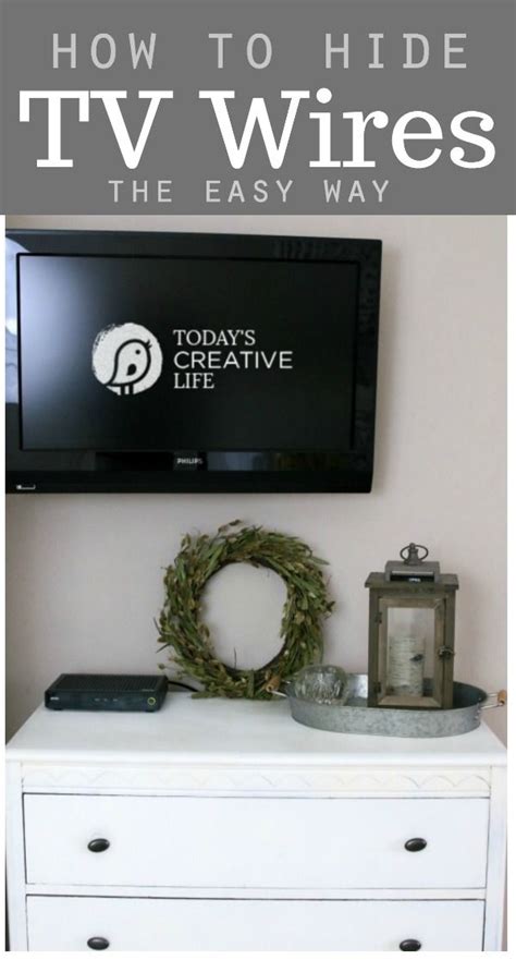Tv Wire Hider Cord And Cable Managment Diy Hide Tv Cords Hiding Tv