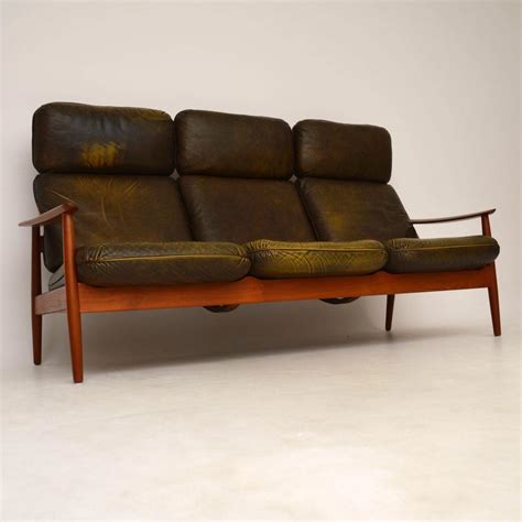 Besides good quality brands, you'll also find plenty of discounts when you shop for antique leather sofa during big sales. Danish Retro Teak & Leather Sofa by Arne Vodder Vintage ...