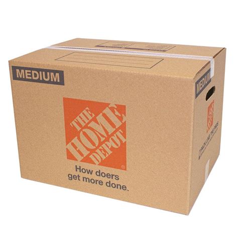 The Home Depot Medium Moving Box 22 In L X 16 In W X 15 In D