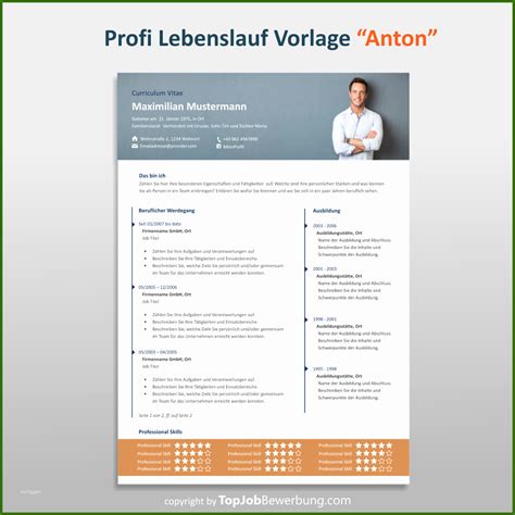 Unter mitarbeit der nicole levine, mfa. 013 Lebenslauf Design Vorlage Word Kostenlos Profi Lebenslauf Vorlage "anton" Für Erfolgreiche ...