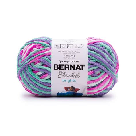 Bernat Blanket Brights Yarn, Super Bulky, 10.5 oz, Unicorn Brights | Walmart Canada