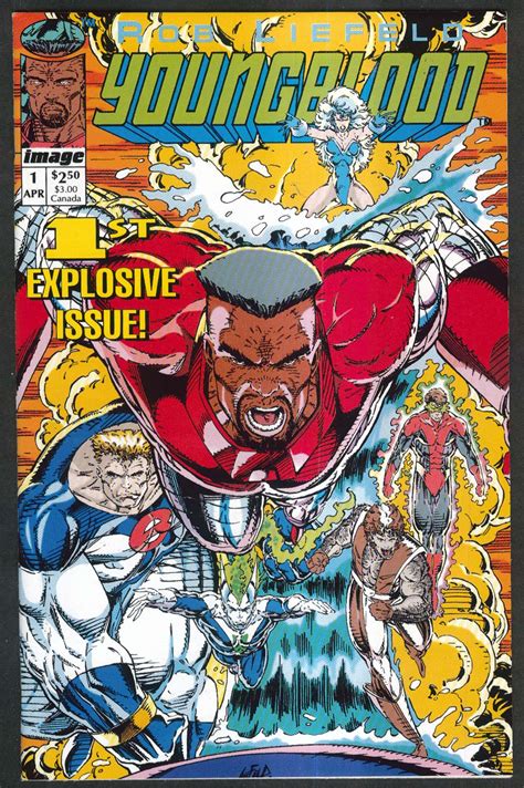 Youngblood 1 Image Comic Book 4 1992