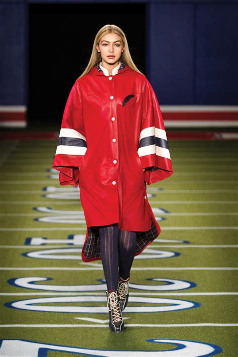 Tommy Hilfiger Fall 2015 Runway Show Football Theme Clothing Line