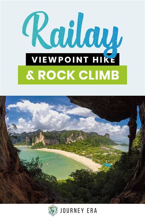 Railay Viewpoint Hike And Rock Climb Journey Era Travel Thailand