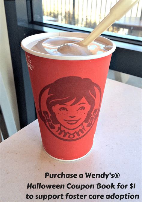 Purchase A Jr Frosty™ Halloween Coupon Book For 1 Benefits The Dave Thomas Foundation For