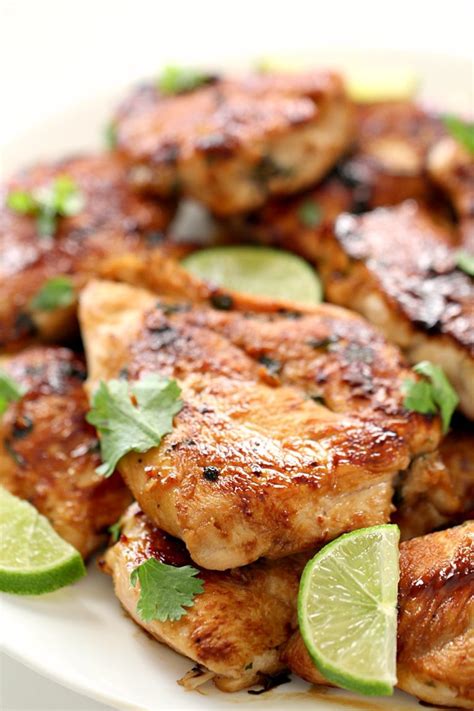 Grilled Cilantro Honey Lime Chicken Sitetitle