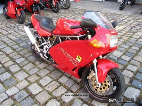 Higher bars and new side stand added. 1993 Ducati ss 750 supersport 750 sc2