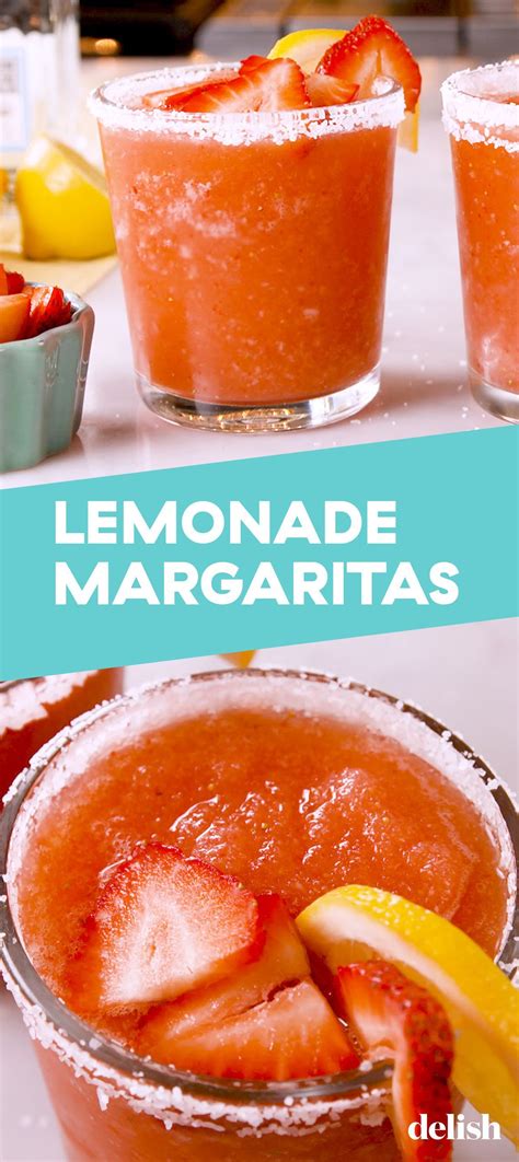 Youll Be Drinking Strawberry Lemonade Margaritas All Summer Longdelish