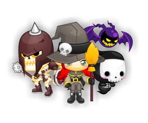 Top Down Character Set The Witch Game Art Partners