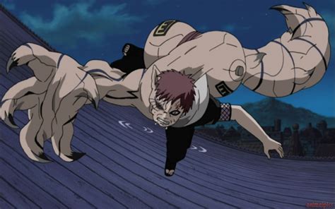 Gaara His One Tail Intialy Form Gaara All Anime Characters Anime