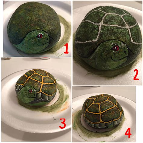 Maybe you would like to learn more about one of these? #LiveCollage | Turtle painting, Hand painted rocks
