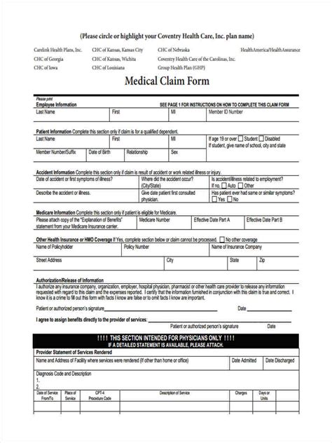 You can also file a civil rights complaint with the u.s. FREE 8+ Health Care Claim Forms in PDF