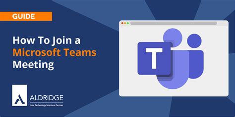 There are two ways to do this, from within outlook or within the teams app self. How To Join a Microsoft Teams Meeting | Aldridge | IT ...