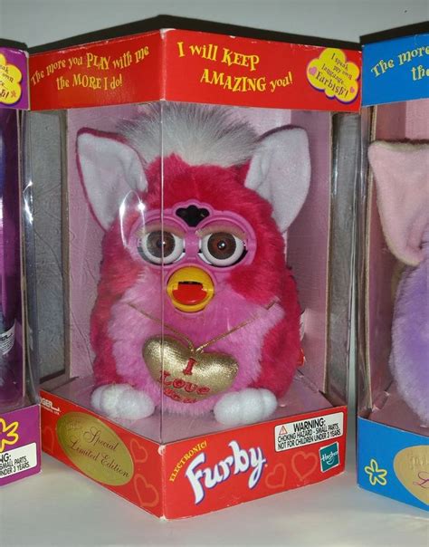 Original Vintage 1998 Furby Lot 90s Toys Limited Edition Rare Tiger