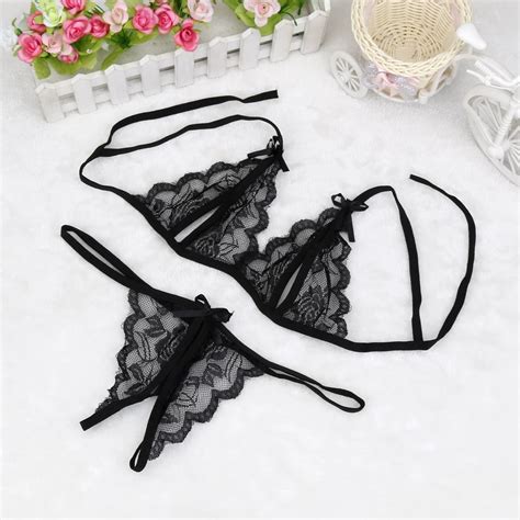 Bikinis Lingerie Femme Sexy Women Lady Sexy Lingerie Lace Underwear