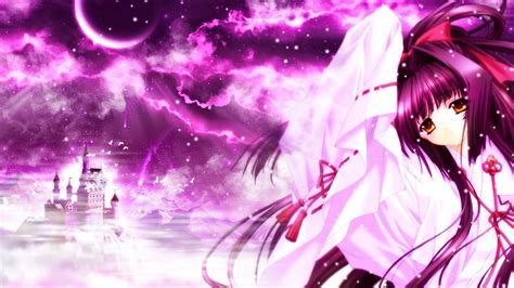 Pink Anime Girl Hq Background Wallpaper 22082 Baltana