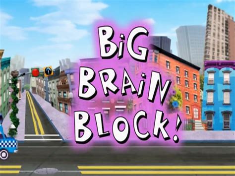 Big Brain Block Pinky Dinky Doo Wiki Fandom