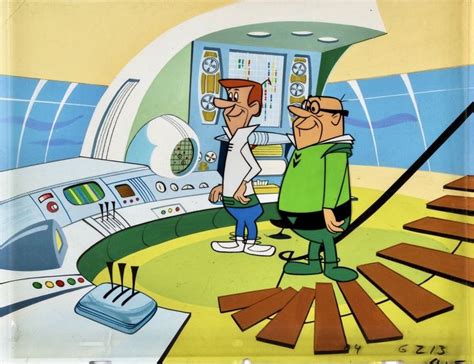 “the Jetsons” 1962 1963 Hanna Barbera George Jetson And Mr Cogswell