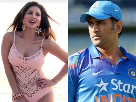 Sunny Leone Reveals Her Favourite Cricketer Is Ms Dhoni Filmibeat