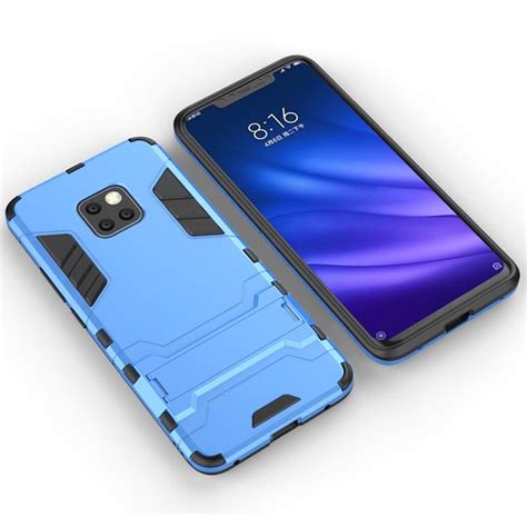 The flagship models, the mate 20 and mate 20 pro, were unveiled on 16 october 2018 at a press conference in london. Carcasa Híbrida Armor para Huawei Mate 20 Pro - Azul