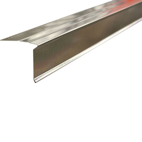 Union Corrugating 6 In X 10 Ft Silver Galvanized Steel Drip Edge In The