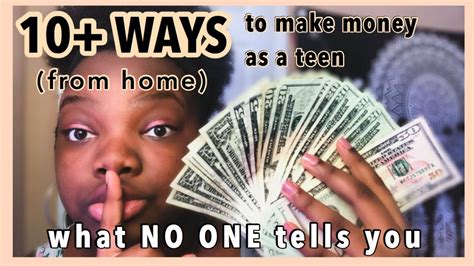 10+ legit ways to make money online! 10+ ways to MAKE MONEY as a TEEN | all from home! - YouTube