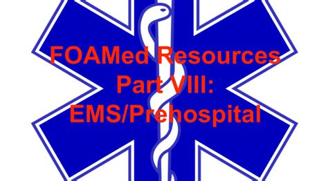 Emergency Medicine Educationprehospital Archives Emdocs