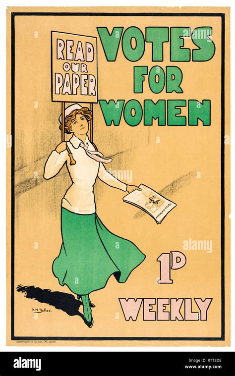 Women Suffragettes Poster By Wspu Hi Res Stock Photography And Images
