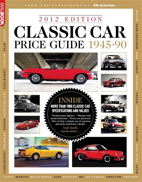 Classic Car Price Guide 2012 Magazine Digital