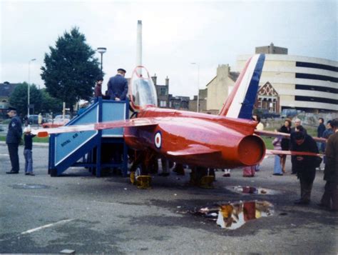 Folland Gnat F1 Edmonton Town Hall 1975 Folland Gnat F1 X Flickr