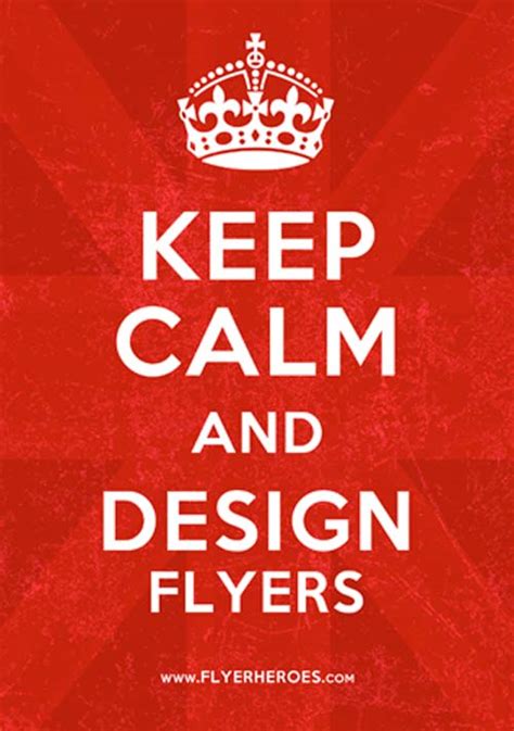 Free Keep Calm And Carry On Flyer And Poster Template