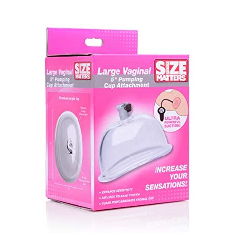 Size Matters Large Vaginal Pumping Cup Attachment Clear Count Ebay