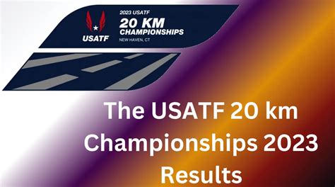 Usatf 20 Km Championships 2023 Results Clayton Young Emily Sisson