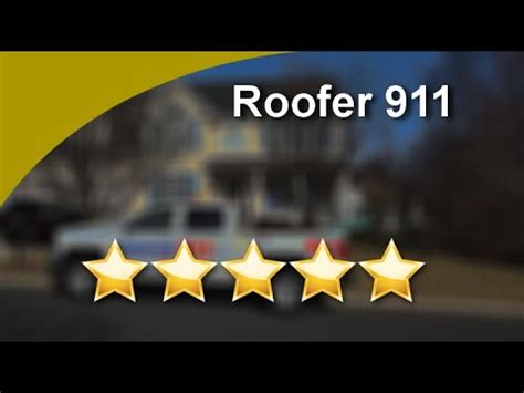 Usually, if you have a problem. Roof Repair Leesburg VA - Five Star - Roofer 911 Reviews ...