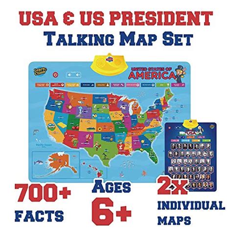 United States Interactive Talking Map For Kids Over 700 Facts Pricepulse