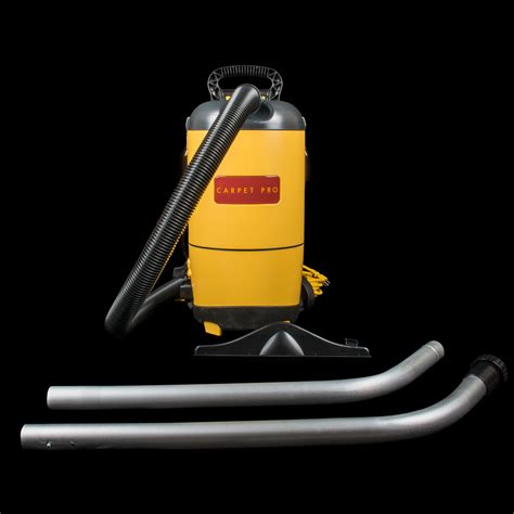 Carpet Pro Commercial Yellow Backpack Vacuum Bridge Vacuum Cleaning
