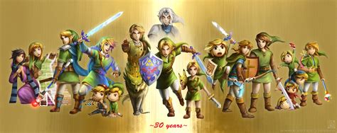Zelda And Link Together
