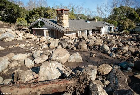Pictures Show Montecito Devastated By California Mudslides Daily Mail