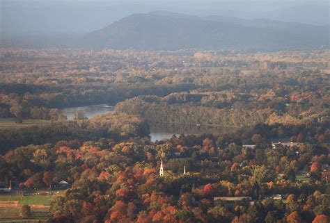 Pioneer Valley Fall Foliage From Holyoke Range Photograph By John Burk