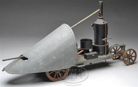Model Winans Steam Gun Mobile Tank Steam Driven Civil War Era 28 Inch